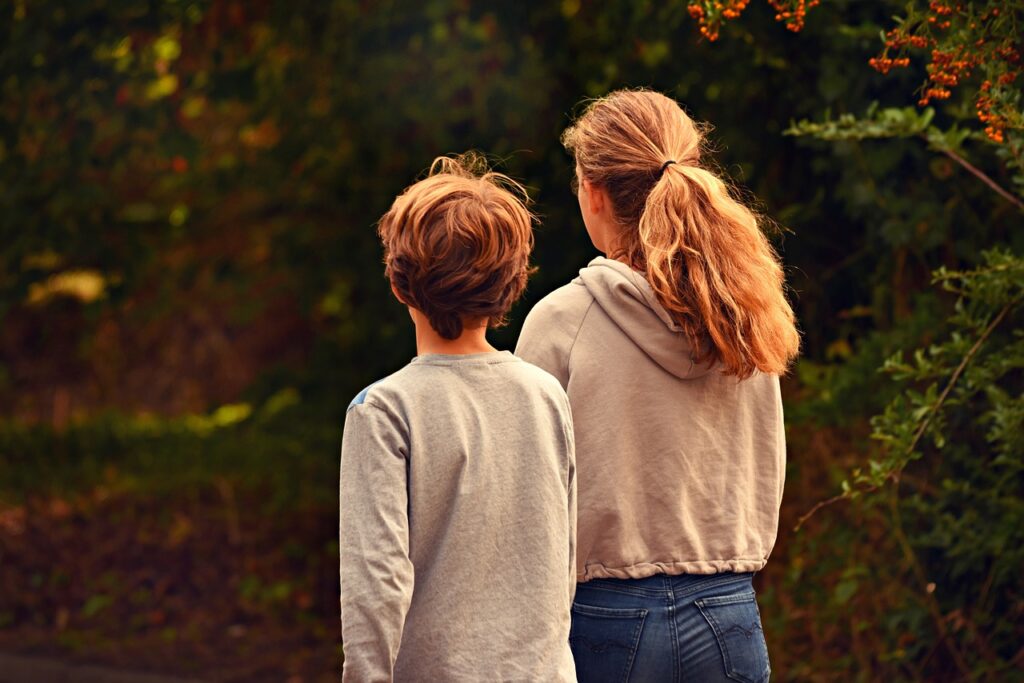 siblings, outdoors, family