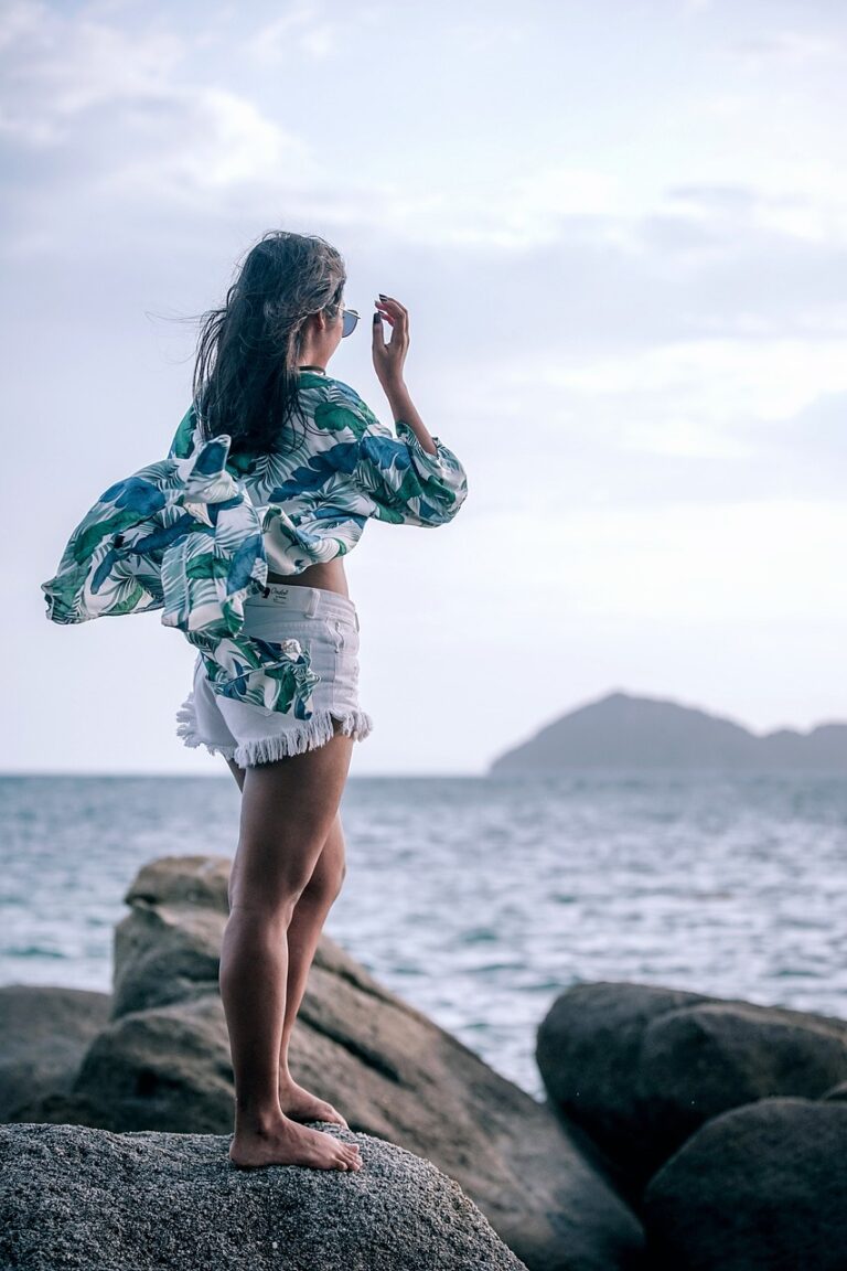 barefoot, beach, female