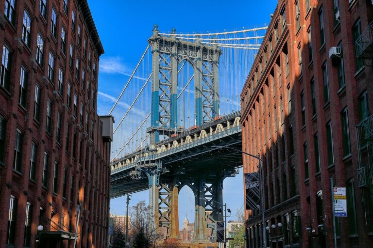 bridge, manhattan, architecture