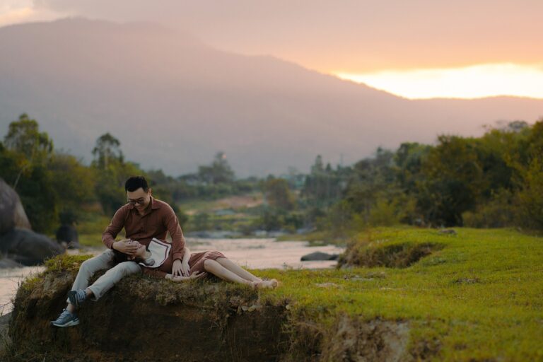 couple, love, nature