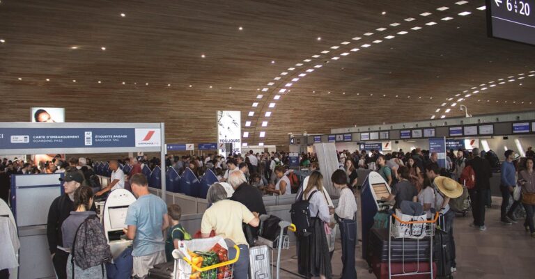 Photo of People in Airport