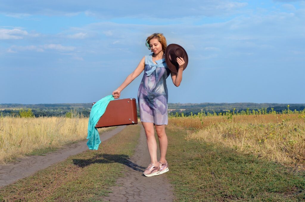 woman, model, country girl