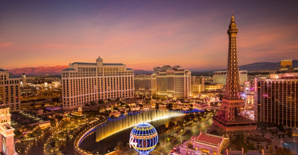 Las Vegas Illuminated at Dusk