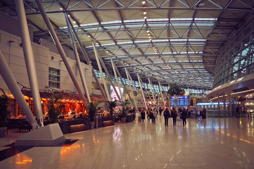 architecture, airport, building