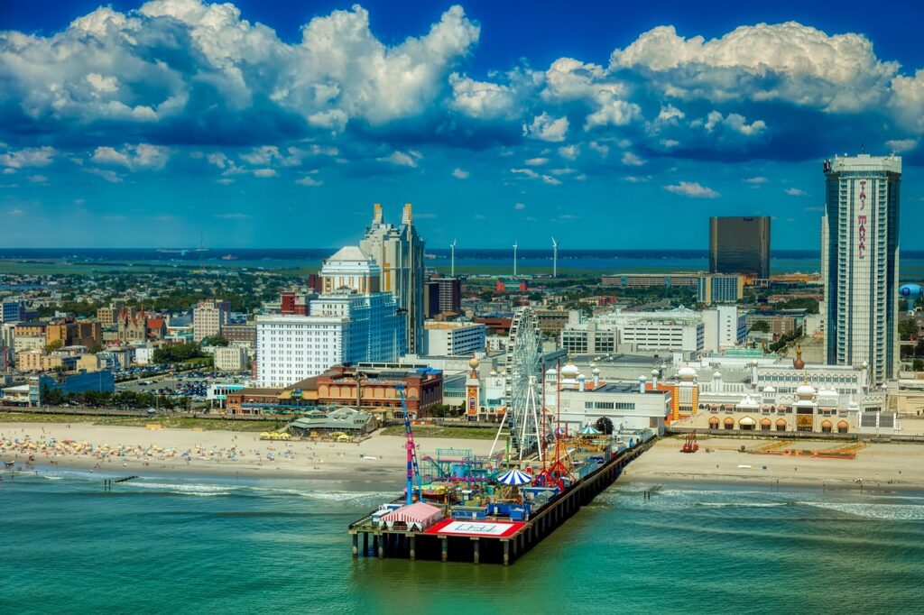 atlantic city, new jersey, america, hdr, pier, nature, sea, ocean, city, urban, skyline, resorts, sky, clouds, tourism, aerial view, seashore, beach, holiday, buildings, atlantic, atlantic city, atlantic city, atlantic city, atlantic city, atlantic city, new jersey, new jersey, new jersey